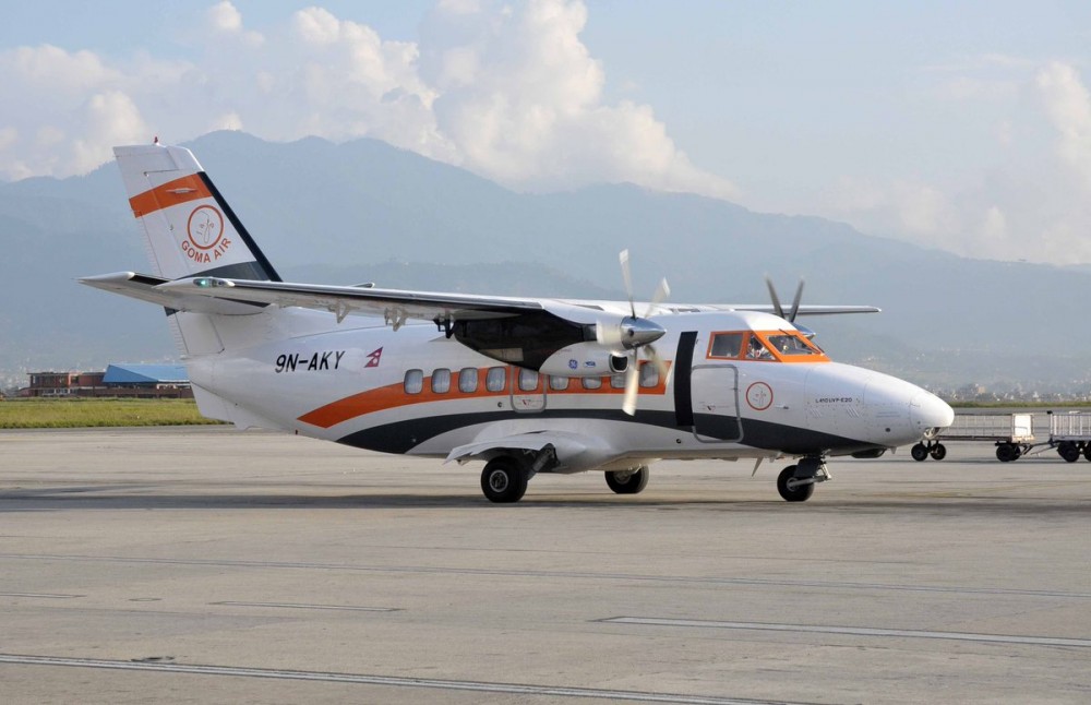 Goma Air is the airlines which operates its flight service for short flight duration. 