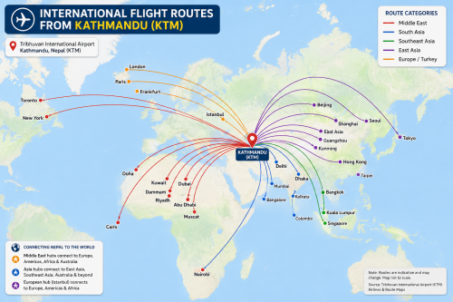 International Airlines Operating In Nepal In 2026: Complete Airline & Flight Guide